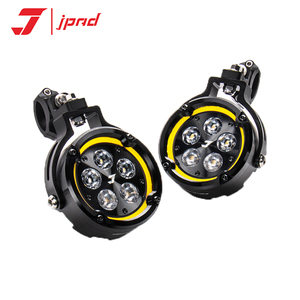Luz Auxiliar para Motocicleta <span class=keywords><strong>J5Pro</strong></span>, Foco Delantero de Alta Luminosidad, Luz Halo de 6 Colores, Faro LED Blanco de 150W, Luz Impermeable IPX8 - Product Image 4