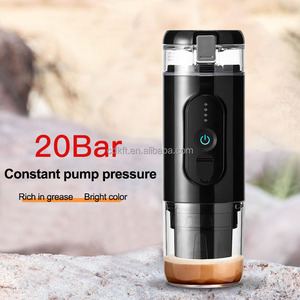 <span class=keywords><strong>Machine</strong></span> <span class=keywords><strong>à</strong></span> <span class=keywords><strong>café</strong></span> expresso portable 3-en-1 en acier inoxydable avec pompe 19 bars, fonctions de chauffage et de bouillage pour le bureau, la maison et l'extérieur - Product Image 3