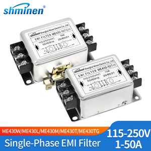 Mehrfach ME430 Anschlusstypen, 250V Einphasiger Zweistufiger EMV/EMI-Filter mit Hoher Leistung für Geldautomaten und USV-Steuerungen - Product Image 2