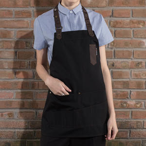 CHECKEDOUT barato a granel Herramienta <span class=keywords><strong>de</strong></span> bolsillo <span class=keywords><strong>camarero</strong></span> al por mayor lienzo delantal restaurante cocina <span class=keywords><strong>ropa</strong></span> cocinar uniformes - Product Image 3