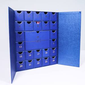 Embalaje <span class=keywords><strong>de</strong></span> regalo innovador <span class=keywords><strong>de</strong></span> gama alta <span class=keywords><strong>para</strong></span> festivales, caja <span class=keywords><strong>de</strong></span> papel ciega <span class=keywords><strong>de</strong></span> 24 días, caja <span class=keywords><strong>de</strong></span> regalo con calendario <span class=keywords><strong>de</strong></span> Adviento misterioso - Product Image 1