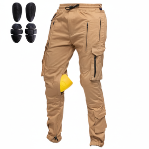 <b>Cargo</b> Motorcycle Riding Pants With Protection CE Certified Body Protection Denim Motorcycle Riding Pants Flame Resistance Fabric - Product Image 1