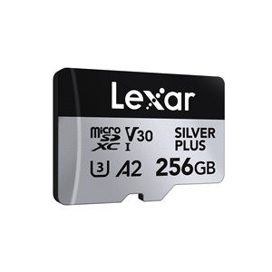 Lexar Professional Silver PLUS 256GB A2 U3 V30 microSDXC - Product Image 3