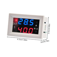 Module de relais temporisé numérique T2401 12V avec double affichage LED, minuterie de cycle, interrupteur de contrôle, double affichage LED, relais numérique