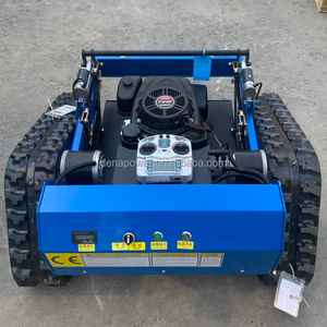 Nhà máy để bán Crawler Robot vườn trang trại thương mại điều khiển từ xa động cơ xăng Ride-on xăng-điện lai máy cắt cỏ - Product Image 1