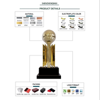 Trophées de championnat sportifs numériques gravés au laser, design moderne, artisanat métallique élégant, étanches, pour événements sportifs, basket-ball