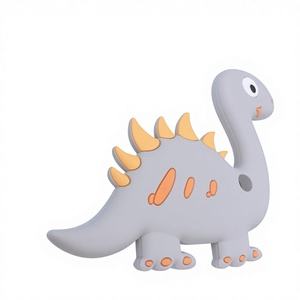 Massaggiagengive in Silicone a Forma di Elefante Senza BPA, Giocattolo Morbido per Neonati e Bambini, Grado Alimentare - Product Image 1