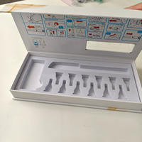 Boîtes de rangement rigides à fermeture magnétique, étuis de transport portables pour stylos injecteurs, pour flacons en verre, taille et logo personnalisés imprimés