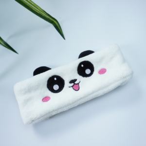 دش حمام مرن رقيق الباندا عقال ماكياج غسل الوجه رئيس التفاف الأذن لطيف للنساء - Product Image 2