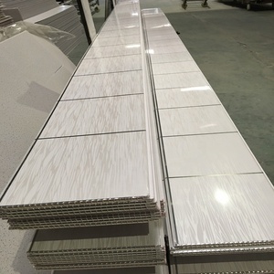 Anh Hot Bán 8 Mm Dày Trắng Lấp Lánh Bóng <span class=keywords><strong>PVC</strong></span> Bảng Điều Chỉnh Cho Tường Ướt Phòng Tắm Ốp & Vòi Hoa Sen Bảng Điều Chỉnh - Product Image 6