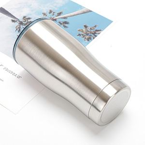 Gobelet isotherme incurvé de 40 oz à double paroi en acier inoxydable pour voiture - Product Image 5