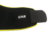 Logo personnalisé Ceinture taille-taille amincissante en néoprène noir pour la compression du ventre