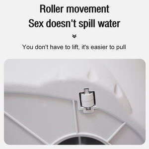 Sistema <span class=keywords><strong>de</strong></span> <span class=keywords><strong>limpieza</strong></span> mágico <span class=keywords><strong>para</strong></span> el hogar con rotación <span class=keywords><strong>de</strong></span> 360, cabezal <span class=keywords><strong>de</strong></span> fregona absorbente <span class=keywords><strong>de</strong></span> agua seca giratoria autolavado del fabricante - Product Image 4