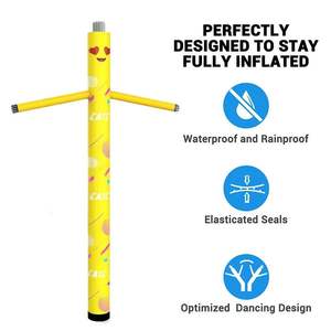 Catc 5m không khí Bầu Trời vũ công Sao Inflatable bóng thể thao âm nhạc ngoài trời Đảng trang trí nội thất với Blower cho các sự kiện chương trình khuyến mãi vận chuyển đường biển - Product Image 4