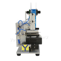 Etiquetadora Semiautomática de Sobremesa MT-60 con Interruptor de Pedal para Cajas Cuadradas, Cartones y Contenedores de Superficie Plana