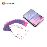 Cartes à Jouer Personnalisées en PVC Zain, Taille Poker ou Bridge, Double Jeu, Design Imprimé, 100% Plastique – Meilleures Ventes
