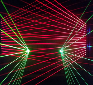 8 yeux vert couleur rgb <span class=keywords><strong>Led</strong></span> <span class=keywords><strong>Bar</strong></span> Dj lumière laser pour mariage église scène <span class=keywords><strong>Led</strong></span> lumières Laser Show Disco boîte de nuit - Product Image 2