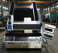 Machine de découpe laser à fibre CNC - Type portique, refroidissement par eau, pour métaux et tôles, nouveau contrôle Cypcut