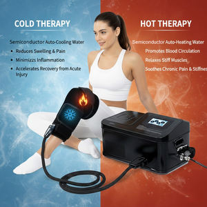 Nouvel équipement de cryothérapie électrique 3-en-1, refroidissement automatique sans glace, cryo-froid et thérapie par compression chaude pour le genou - Product Image 1