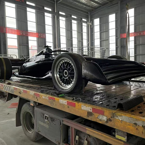 Scultura Artistica Personalizzata in Vetroresina a Grandezza Naturale di Auto F1 Sportiva, Grande Scultura di Auto F1 a Grandezza Reale - Product Image 1