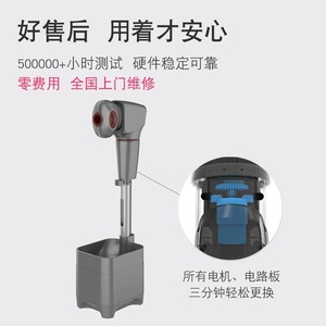 Máquina Lanzapelotas de Tenis de Mesa Yoyo S8pro, Automática, con 9 Ángulos Ajustables, de Plástico Gris - Product Image 2