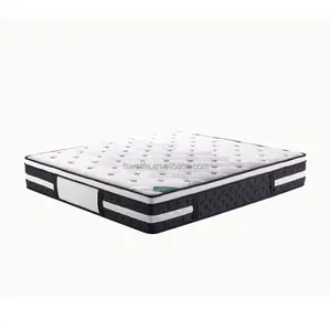 Chine Matelas de lit à ressorts king size fournisseurs de gros matelas en latex mousse mémoire de forme en gel personnalisé