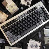 FKKeys – Kit de touches de clavier personnalisées PBT à 143 touches, thème occulte, OEM, sublimation cinq faces, fabriqué en Chine