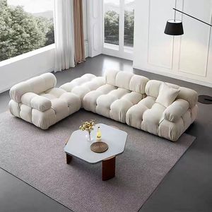 YILISATR Canapé d'angle modulaire <span class=keywords><strong>BoConcept</strong></span> Lounge Recliner avec boucle en velours et nouveauté Ensemble de salon - Product Image 3