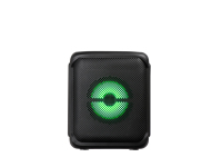 Enceinte portable sans fil 4 pouces pour DJ, avec éclairage LED RGB, TF, FM, idéale pour karaoké extérieur, maison et jardin