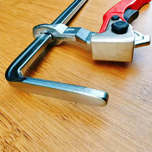 Serre-joints à cliquet pour le travail du bois, serre-joints à réglage rapide en acier au chrome-vanadium, fournisseur spécialisé transfrontalier, modèle Serre-joint à cliquet pour rail - Product Image 4