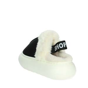 รองเท้าแตะส้นสูงสีดำรุ่น Shop Art Donna Sabot SABF241029 Nero Black Heel Height Clogs Mules - Product Image 2