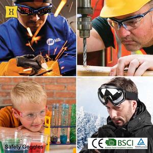 在庫あり1週間配達ブルーブラック20G透明PCレンズ工業用格安安全メガネ - Product Image 6