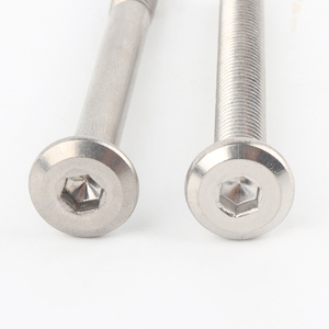 สกรูซ็อกเก็ตหกเหลี่ยมแบบหัวกลมเคลือบเงา Steel304ทำจากสเตนเลสเกรดเพื่อทำให้ขาวและแว๊กซ์ BZ-7 - Product Image 6