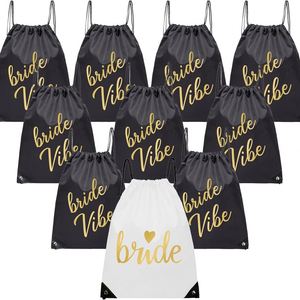 Bachelorette Party Favor Drawstring <b>Bag</b> Backpacks Bride <b>Bridesmaids</b> Gift - Product Image 1