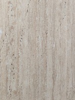 Panel Dinding Travertine Berpola Garis Bergelombang, Dekorasi Interior Lengkung, Batu Fleksibel Komersial