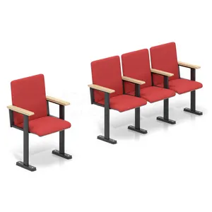 Molded Foam Auditorium and Theater Chair with armrest theater cinema seats