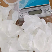 Pétales de rose préservés faits à la main de haute qualité, blanc neige, 100% naturels, écologiques, confettis de fleurs séchées, pour la Saint-Valentin