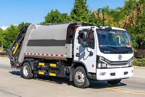 รถบรรทุกอัดขยะ Dongfeng D7 10.5 ลูกบาศก์เมตร รถบรรทุกอัดขยะแบบใหม่ ผู้ผลิตจากจีน พร้อมคู่มือรถบรรทุกอัดขยะ กำลังไฟ 110 กิโลวัตต์ - Product Image 2