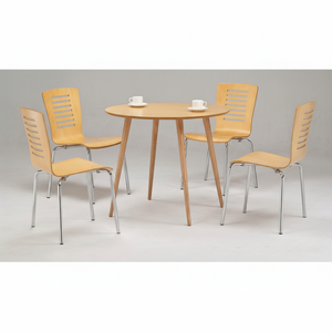 โต๊ะอาหารไม้ทันสมัย ทนทาน สำหรับใช้ในครัว เฟอร์นิเจอร์ภายในบ้าน - Product Image 1