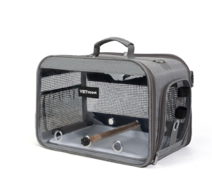 Sac de transport rose souple pour animaux de compagnie en tissu Oxford avec fermeture éclair et fenêtre en maille respirante pour oiseaux - Product Image 5