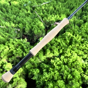 Cannes à pêche à la <span class=keywords><strong>mouche</strong></span> en eau salée <span class=keywords><strong>Canne</strong></span> télescopique Super Hard Blank Green 7 Wt 9 Ft 10Ft Strap Spey Cast 3Wt Korea Carbon Building Sets - Product Image 5
