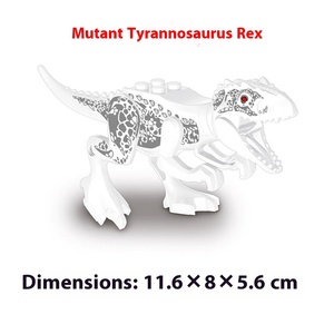 Khủng Long xây dựng khối cho bé trai 6 + Tương thích cho Jurassic Thế Giới Đông lạnh PVC Đồ chơi nhựa cho động vật theo chủ đề lứa tuổi - Product Image 6