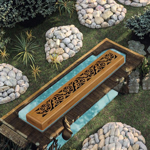 Деревянная деревянная коробка для благовоний, резная резьба, дизайн, Бамбуковая полая деревянная горелка для домашнего использования - Product Image 2