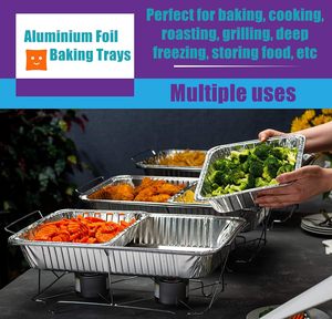 Wholesales <b>Container</b> Tray Square Pans Aluminum <b>Foil</b> High Quality Aluminum <b>Foil</b> Food <b>Container</b> - Product Image 6