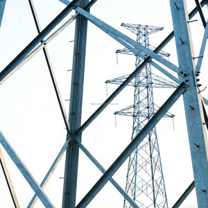 Tour <span class=keywords><strong>de</strong></span> transmission en treillis d'acier galvanisé à chaud certifiée ANSI/ASCE 10 pour les lignes haute tension américaines - Product Image 5