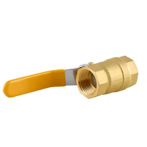 Vente chaude DN8-DN100 600CWP NPT robinet à tournant sphérique en laiton pour eau huile gaz 1/4 "-4"