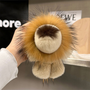 Tùy Chỉnh Sang Trọng Móc Chìa Khóa Đồ Chơi Sư Tử Sang Trọng Keychain Đồ Chơi Mini Thú Nhồi Bông Động Vật Sang Trọng Đồ Chơi Mềm Búp Bê Vòng Chìa Khóa Quà Tặng - Product Image 1