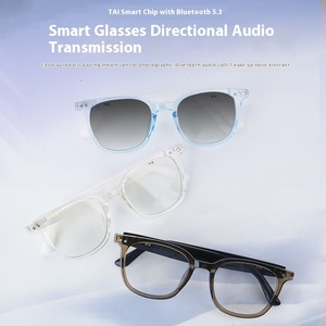 Occhiali da Sole Intelligenti per Uomo e Donna, Impermeabili IPX-5, con Assistente Vocale, Ricarica Magnetica, Anti-Luce Blu, <span class=keywords><strong>Software</strong></span> AI Personalizzabile - Product Image 3