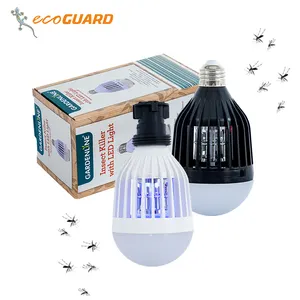 Lampe anti-moustiques, Tueur de moustiques électrique Uv, Tueur de mouches  électrique extérieur étanche 15w