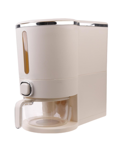 Contenedor de Alimentos de Plástico Moldeado por Inyección, Elegante y Moderno, Dispensador de Cereales de 10-20L, Conservación de Frescura para Almacenamiento de Arroz - Product Image 2